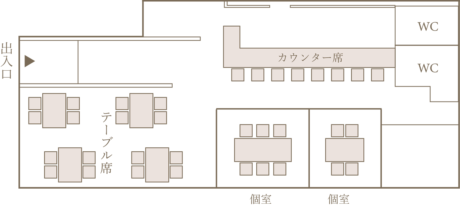 店内見取り図